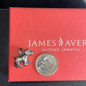 james avery sterling silver puppy charm